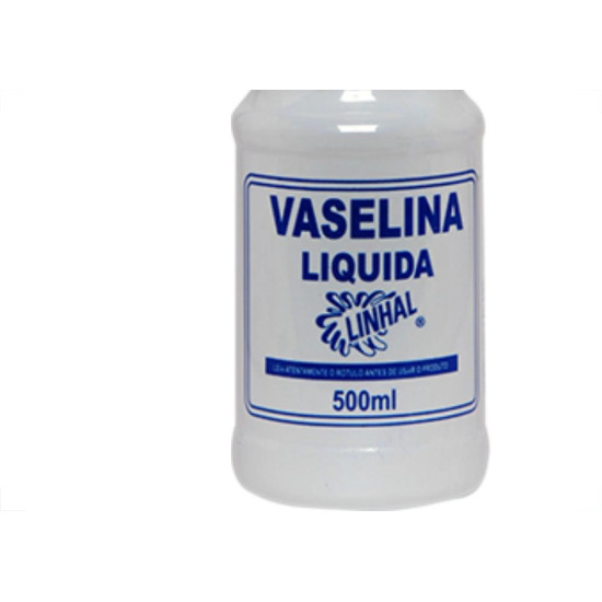 Vaselina. Industrial Liquida Linhal 500Ml - Kit C/6 Unidades