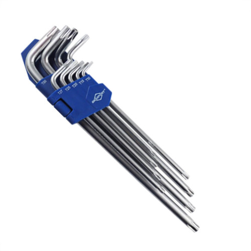 Jogo Chave Torx Extensao Lg Brasfort T10At50 9Pc