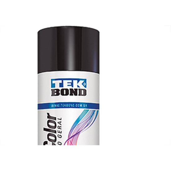 Spray Tekbond Geral Preto Bril 350Ml