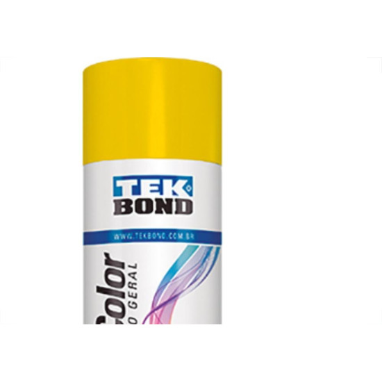 Spray Tekbond Geral Amarelo 350Ml