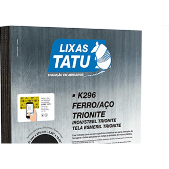 Lixa Tatu Gk Ferro 50 C/25