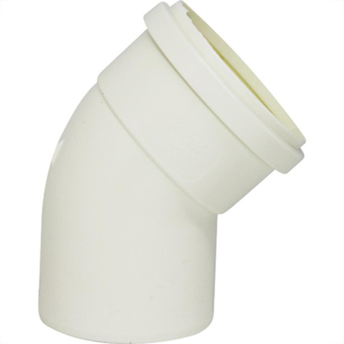 Cotovelo Esgoto Shiva 75X45 Branco - Kit C/10 Unidades