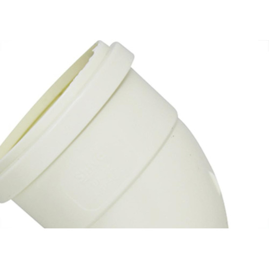 Cotovelo Esgoto Shiva 75X45 Branco - Kit C/10 Unidades