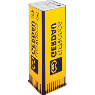 Eletrodo Gerdau 6013 2,50Mm Lt Kg Cinza - Kit C/20 KG