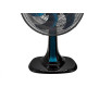 Ventilador De Mesa 30Cm Preto/Azul 127V Turbo Vent