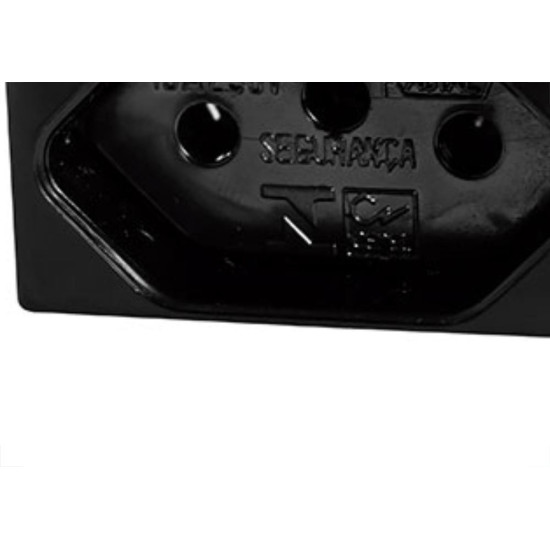 Modulo Rad Modular Preto 1804135 1Tomada 10A