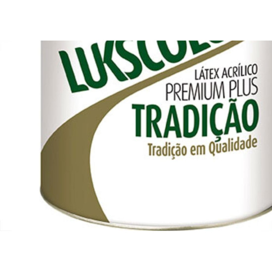 Latex Lukscolor Acri Fosco 1/4 Branco