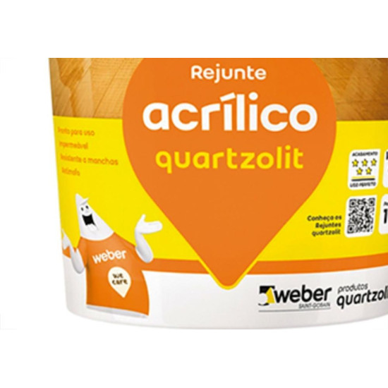 Rejunte Quartzolit Acrilico Branco 1K