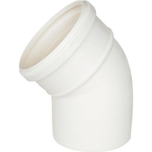 Cotovelo Esgoto Plastilit 50X45 Branco - Kit C/25 Unidades