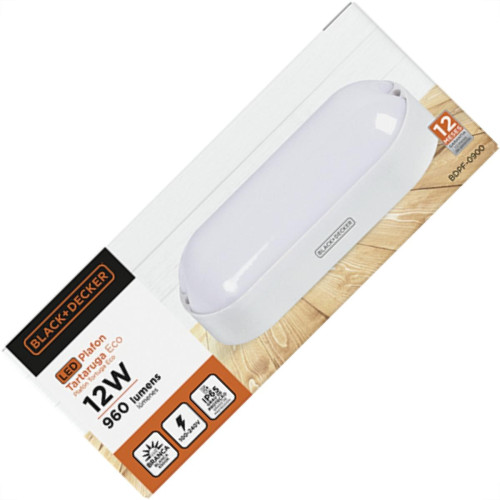 Luminaria Tartaruga 12W Leds 6500K Ip65Br B_D