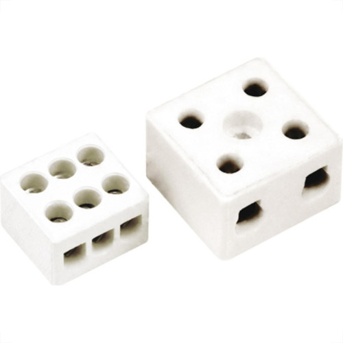 Conector Sindal Porcelana 10Mm Bifas 3602 - Kit C/12 Unidades