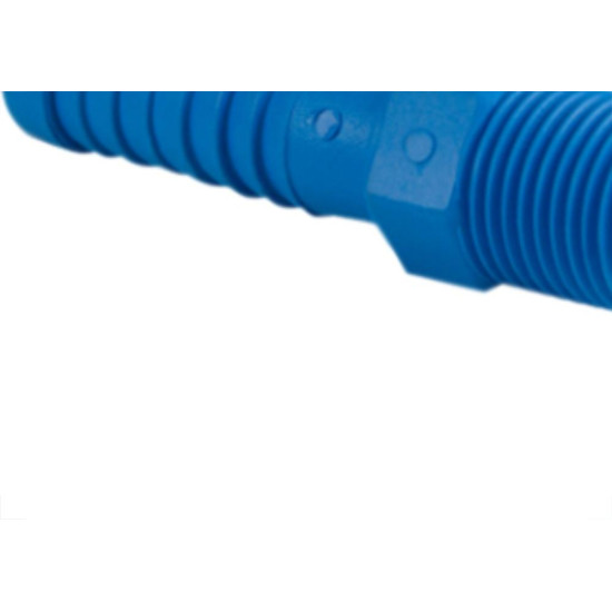 Adaptador Rosca Externa Reboucas 3/4 Azul - Kit C/25 Unidades