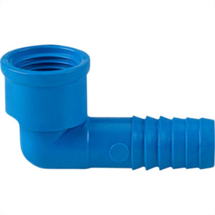 Cotovelo Reboucas Interno L/R 3/4 Azul - Kit C/25 Unidades