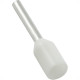 Terminal Pre-Isol Ilhos 0,50 C8 Branco Penzel - Kit C/100 Unidades