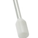 Terminal Pre-Isol Ilhos 0,50 C8 Branco Penzel - Kit C/100 Unidades