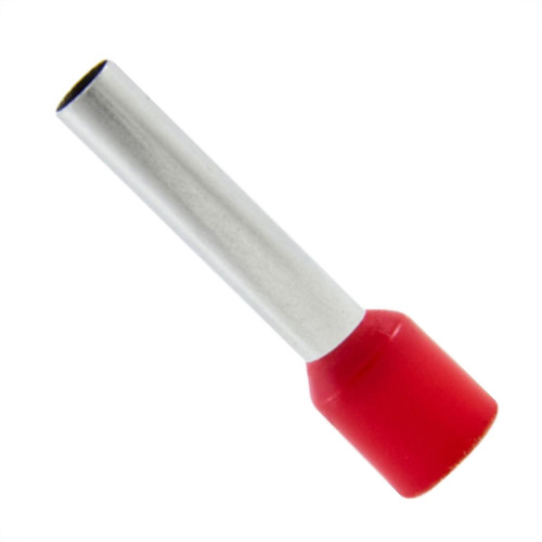 Terminal Pre-Isol Ilhos 1,0 C8 Vermelho Penzel - Kit C/100 Unidades