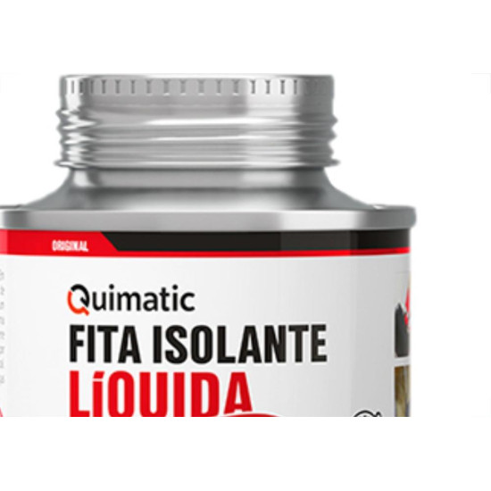 Fita Isolante Liquida 200Ml Preto Quimatic