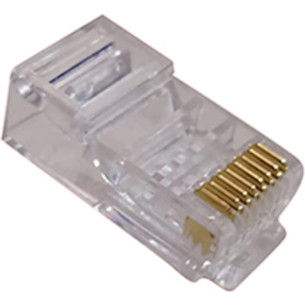 Conector P/Computador Mod Rj45 Cat 06 - Kit C/20 Unidades