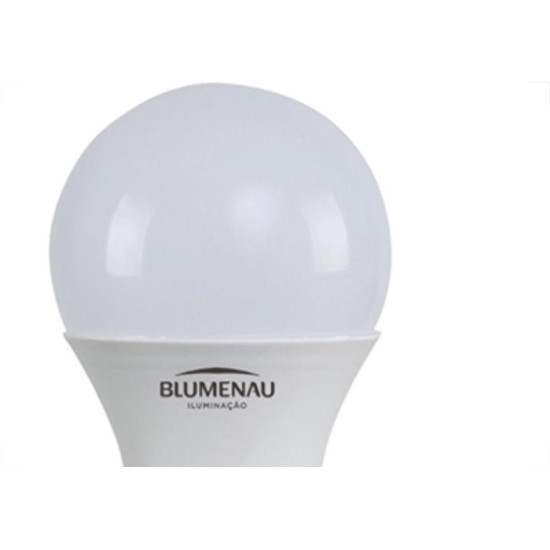 Lampada Led Bulbo 09W 3000K Blumenau - Kit C/10 Unidades