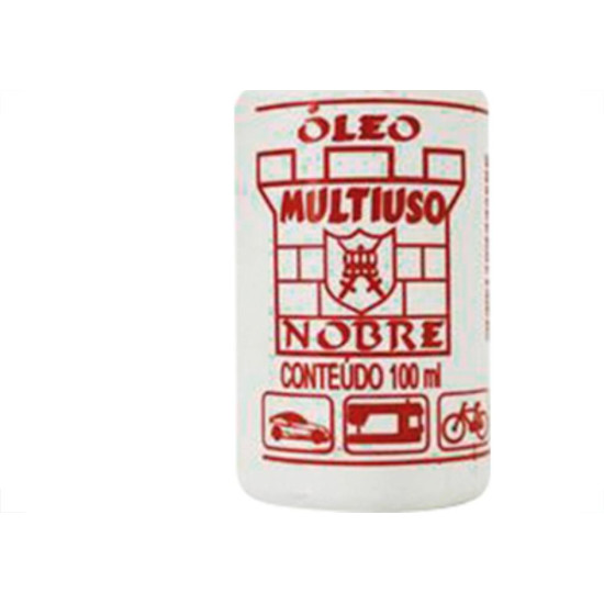 Oleo Multiuso P/Maquina Nobre 100Ml - Kit C/12 Unidades