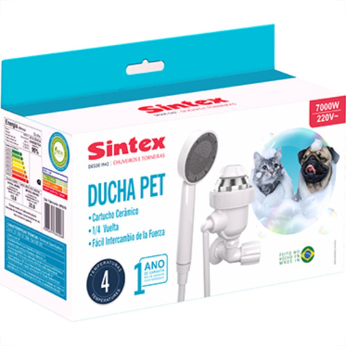 Ducha Aqueced.Pet 4T 7000W 220V Sintex