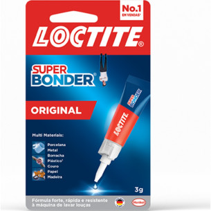 Cola Super Bonder 03G Original - Kit C/24 Unidades