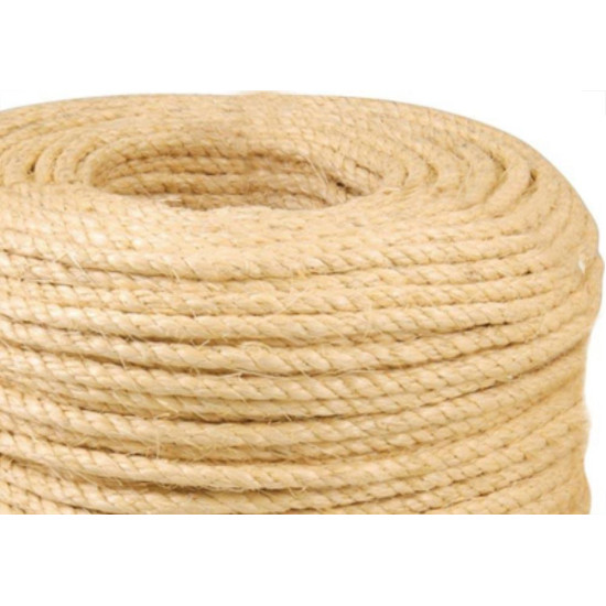 Corda Sisal Torc. 10Mm - 3/8 C/220Mt