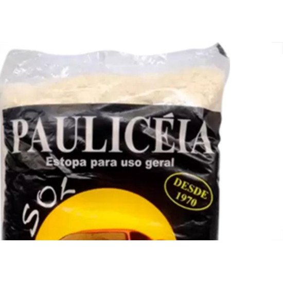 Estopa P/Uso Geral 200G Pauliceia - Kit C/25 Unidades