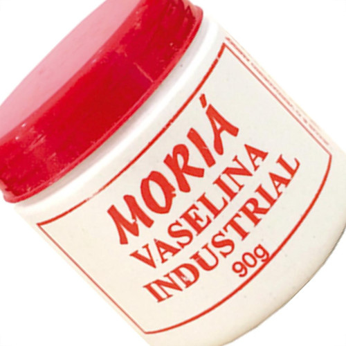 Vaselina. Industrial Solida Moria Pote 90Gr - Kit C/12 Unidades