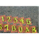 Letra Colonial Fluorescente B