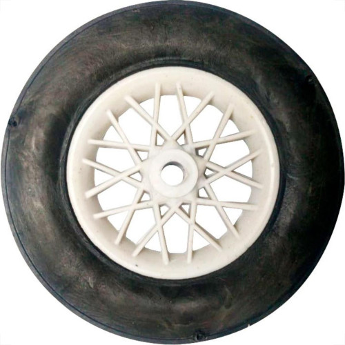 Roda Para Carrinho Bagagem 5''Reforcado Pc