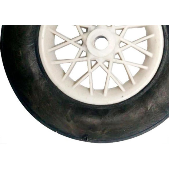 Roda Para Carrinho Bagagem 5''Reforcado Pc