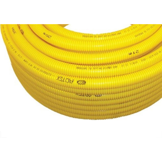 Conduite Corrugado Amarelo Adtex 1/2X50M*20Mm 101