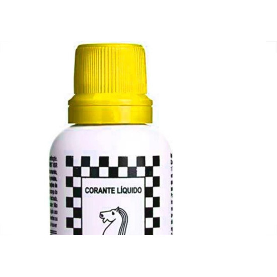 Corante Xadrez Amarelo 50Ml Para Tinta  - Kit C/12 