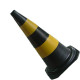 Cone Rigido Prosafety Plastico Preto/Amarelo 70Cm Wps1917