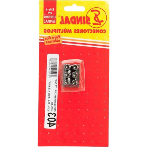 Conector Barra Sindal Baquelite 06/403 Cartelado Ski.0403.Bq.P