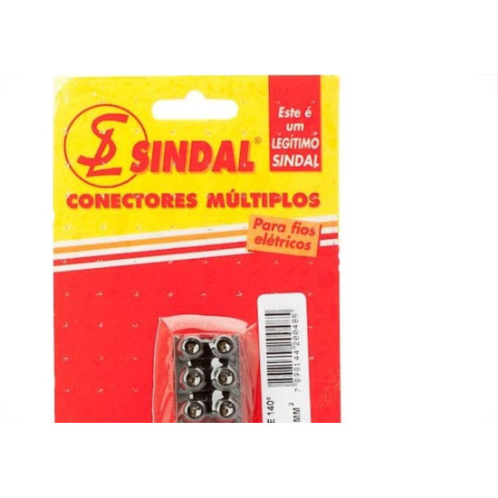 Conector Barra Sindal Baquelite 06/403 Cartelado Ski.0403.Bq.P