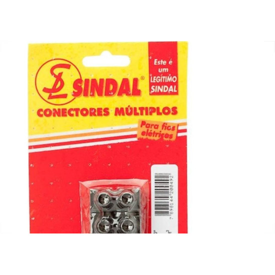 Conector Barra Sindal Baquelite 16/503 Cartelado Ski.0503.Bq.P