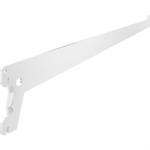 Suporte Prateleira Fico Branco 25Cm 2 Garras Trilho 