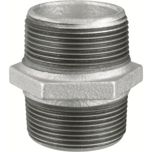 Tupy Niple Duplo Reducao Galvanizado 3/4X1/2 