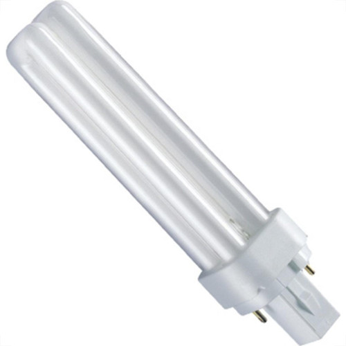 Lampada Compacta 26W 2U Osram 2Pinos''D''Amarela 