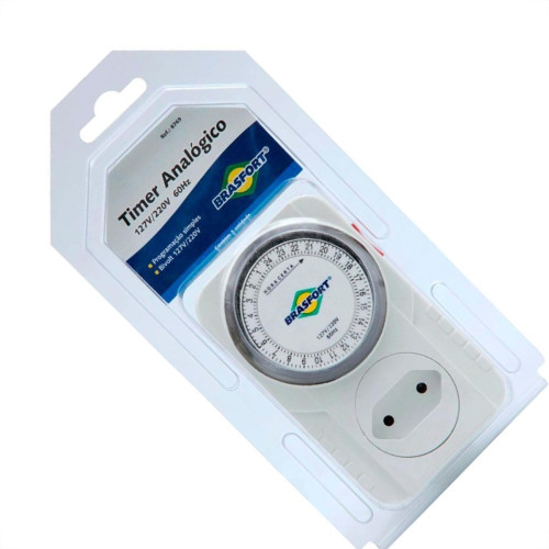 Timer Analogico Brasfort Bivolt 8769