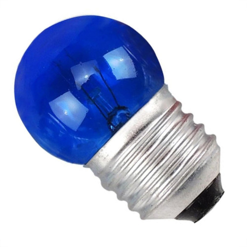 Lampada Bolinha Brasfort 07Wx220V Azul 8473 - Kit C/25 