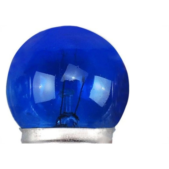 Lampada Bolinha Brasfort 07Wx220V Azul 8473 - Kit C/25 