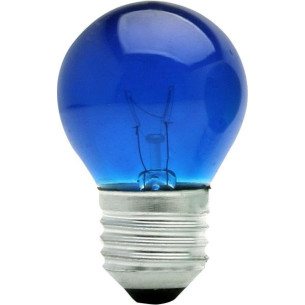 Lampada Bolinha Brasfort 15Wx127V Azul 8480 - Kit C/25 