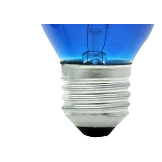 Lampada Bolinha Brasfort 15Wx127V Azul 8480 - Kit C/25 