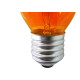 Lampada Bolinha Brasfort 15Wx127V Laranja 8482 - Kit C/25 