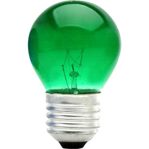 Lampada Bolinha Brasfort 15Wx127V Verde 8484 - Kit C/25 