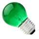 Lampada Bolinha Brasfort 15Wx220V Verde 8492 - Kit C/25 