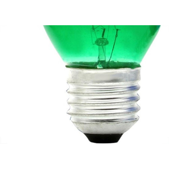 Lampada Bolinha Brasfort 15Wx220V Verde 8492 - Kit C/25 